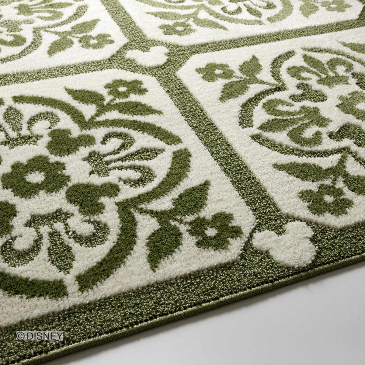 ディズニー ミッキー カローラグ グリーン 90×130cm DRM-1072