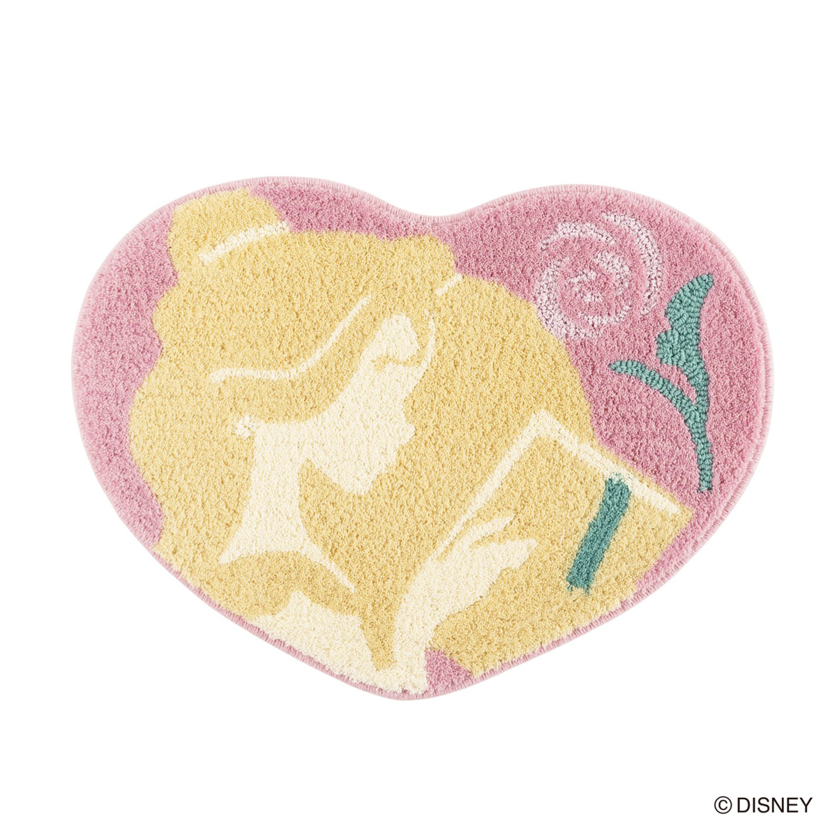 ディズニー ハートマット プリンセス ベル  55×75cm DMT-4101