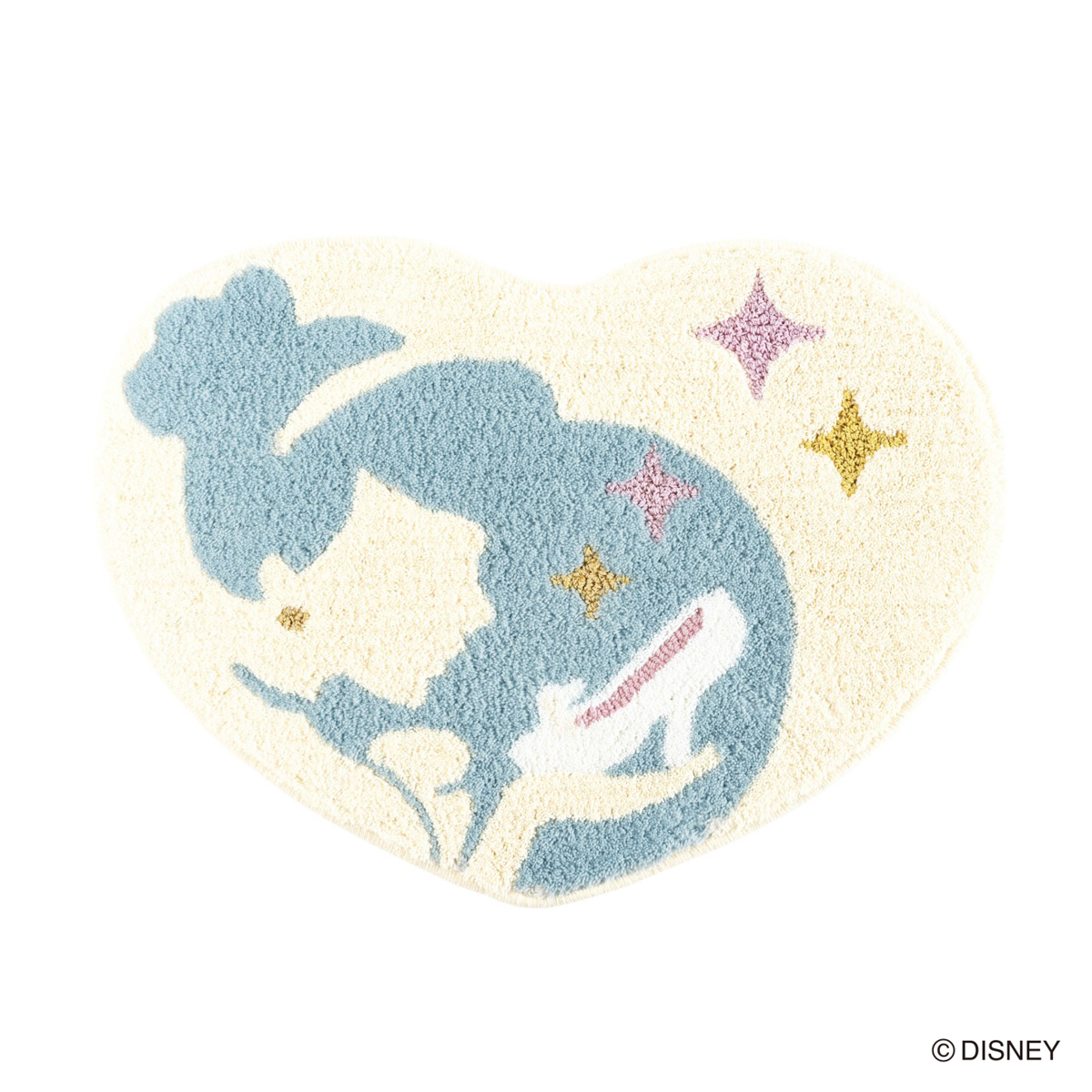 ディズニー ハートマット プリンセス シンデレラ 55×75cm DMT-4102