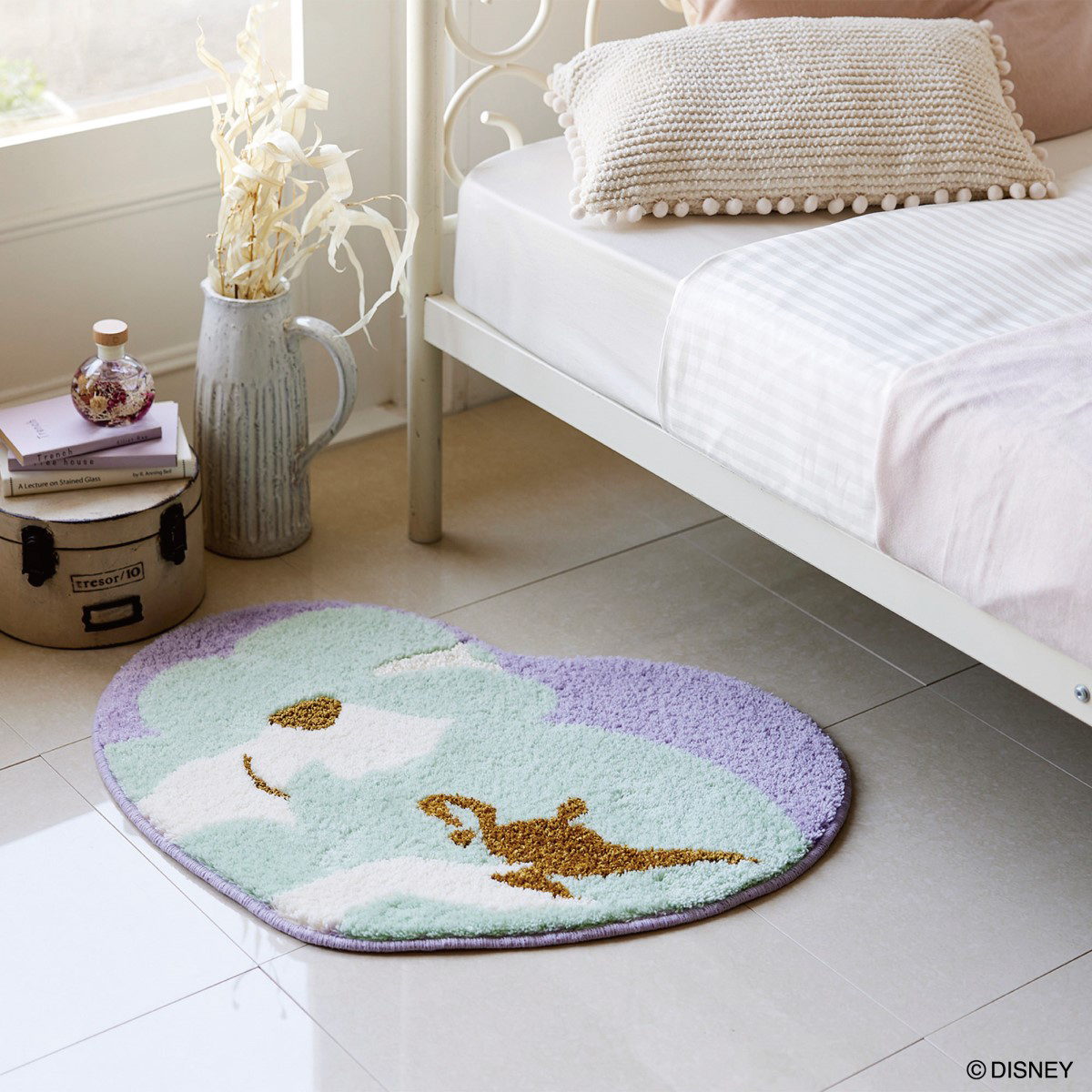 ディズニー ハートマット プリンセス ジャスミン 55×75cm DMT-4103