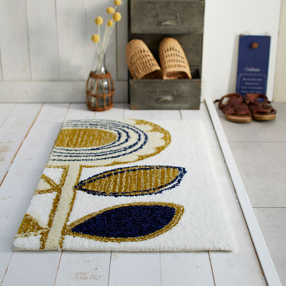 マット サンフラワー アイボリー 45×75cm