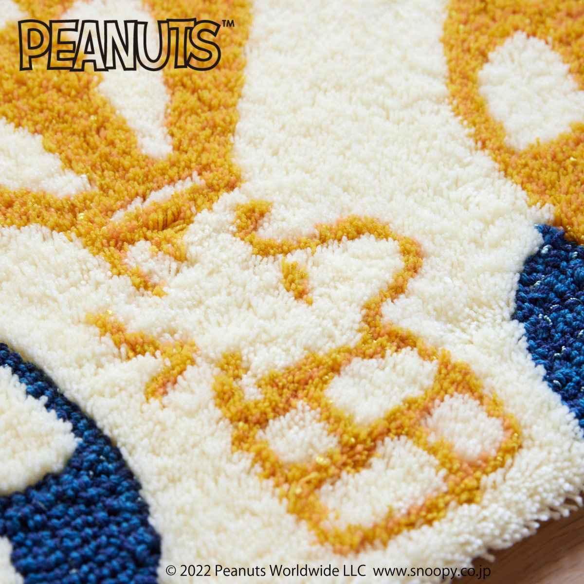 PEANUTS スヌーピー マット バルーン 48×70cm