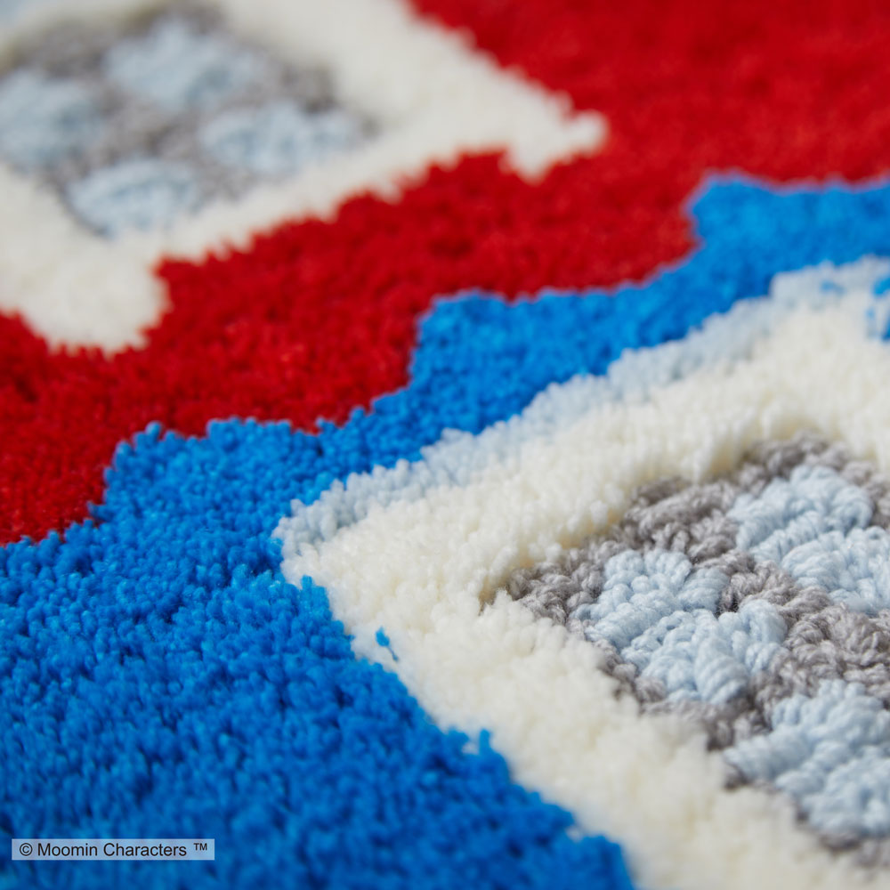 MOOMIN マット ムーミンハウス 45×85cm