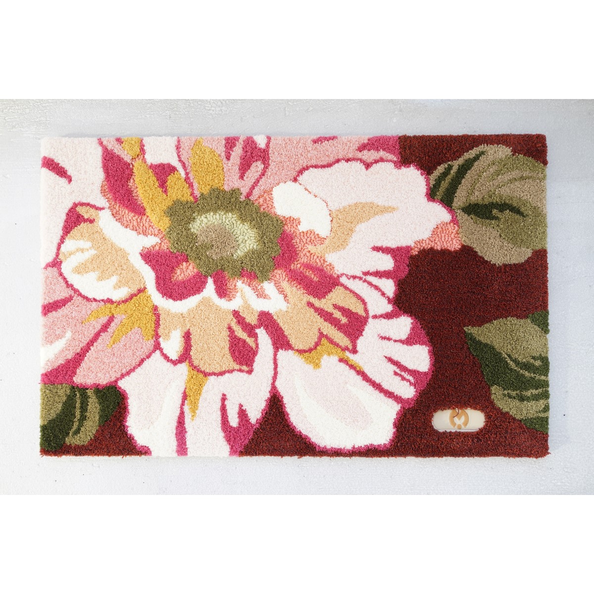 ミラ・ショーン マット MSローザ ブラウン 50×80cm