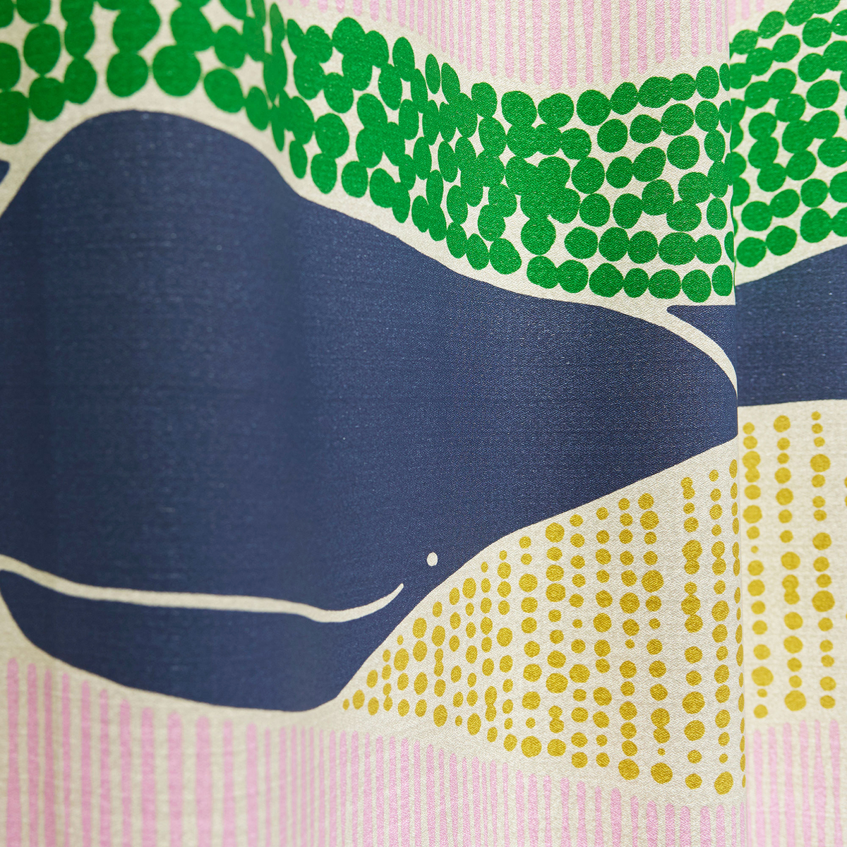 遮光カーテン/ドレープ　KUJIRA　VOYAGE 100×178cm (1枚入り)