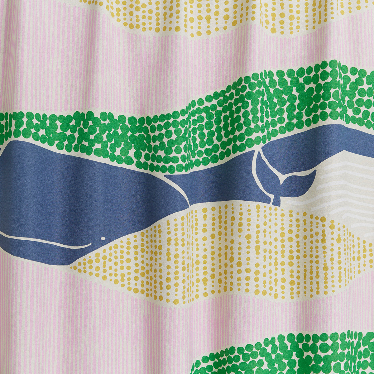 遮光カーテン/ドレープ　KUJIRA　VOYAGE 100×178cm (1枚入り)