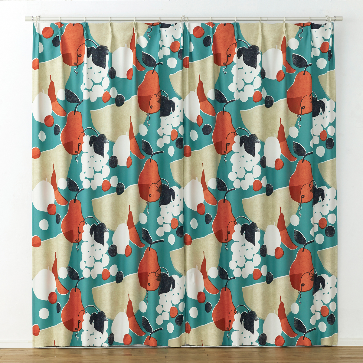 遮光カーテン/ドレープ　FRUITS　FRUITS 100×200cm (1枚入り)