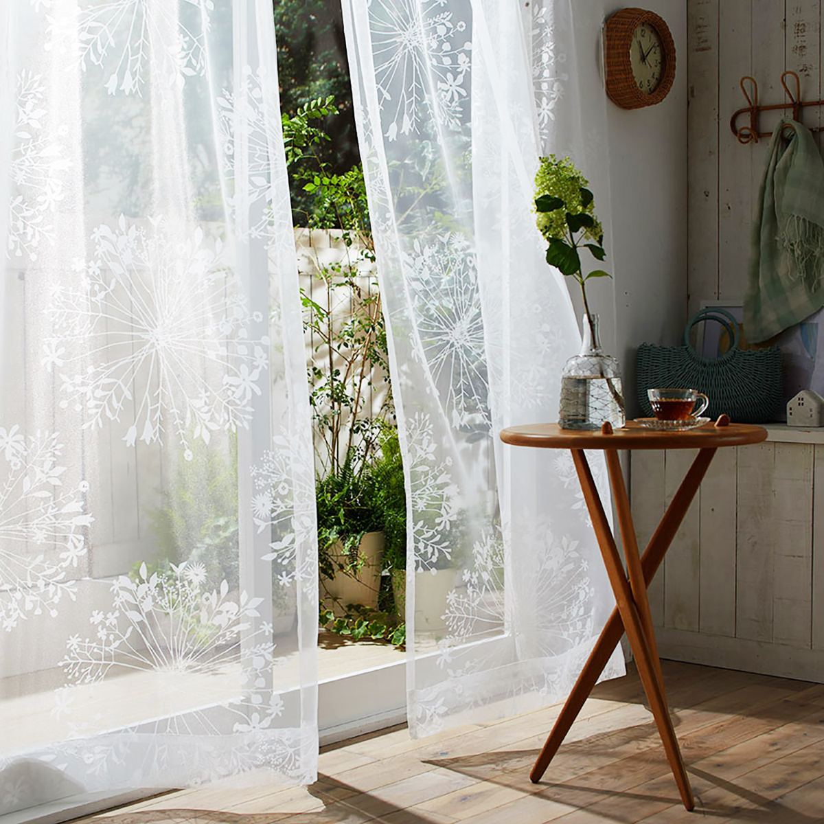 レースカーテン/シアー　KUKKA VOILE 100×133cm (1枚入り)