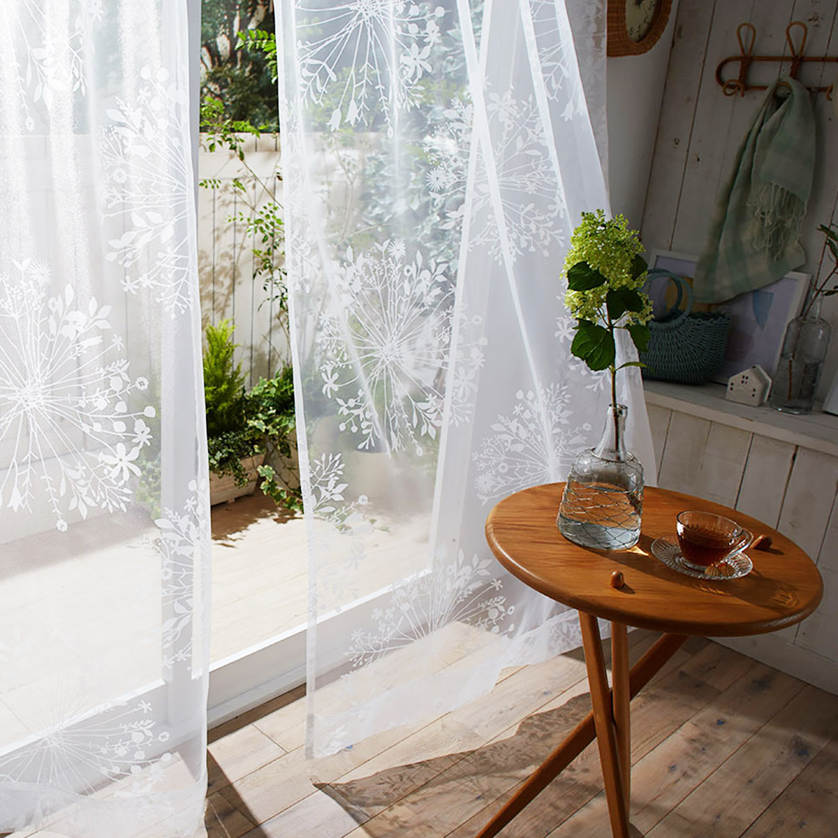 レースカーテン/シアー　KUKKA VOILE 100×133cm (1枚入り)