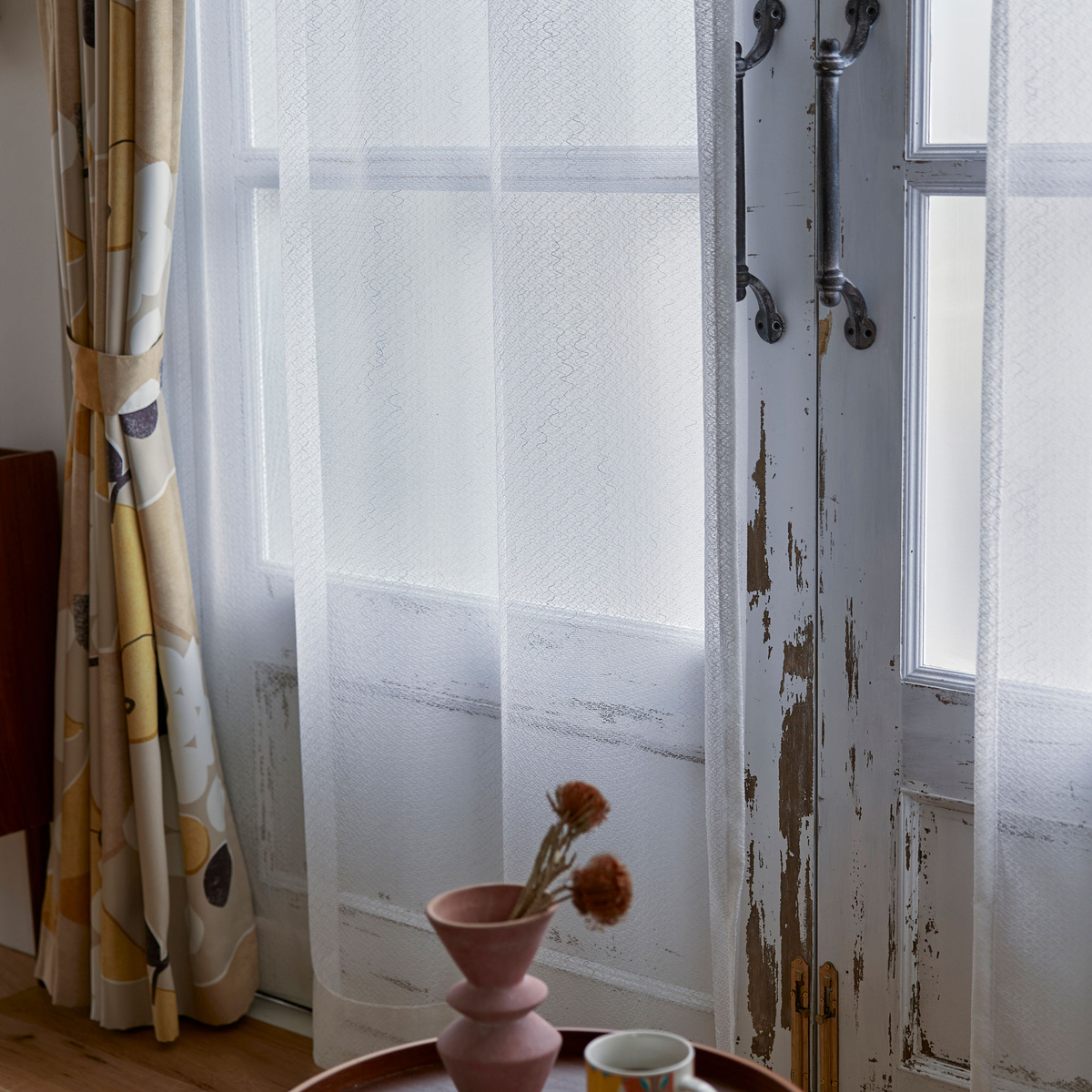 レースカーテン/シアー　CEDRE 100×133cm (1枚入り)