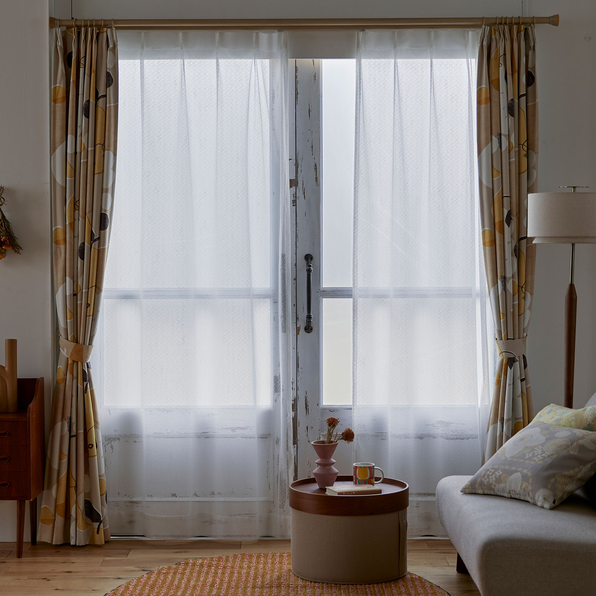 レースカーテン/シアー　CEDRE 100×176cm (1枚入り)