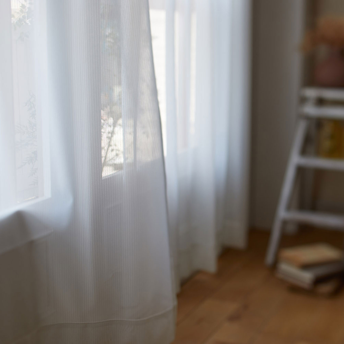 レースカーテン/シアー　BLANCHE 100×176cm (1枚入り)