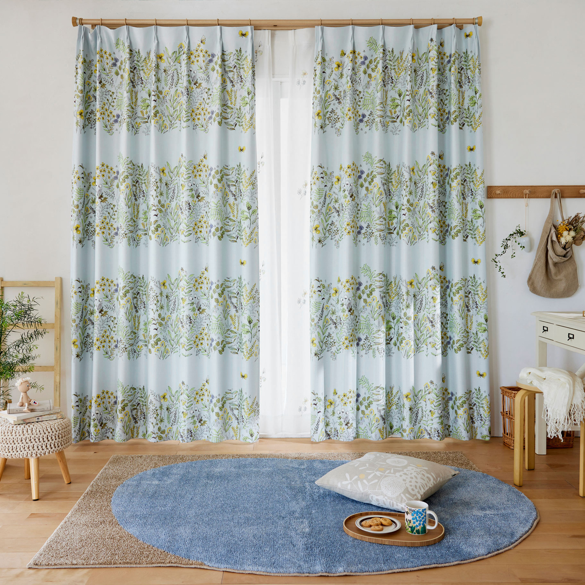 遮光カーテン/ドレープ　MICHIKUSA 100×178cm (1枚入り)