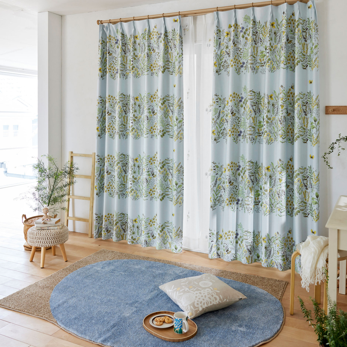 遮光カーテン/ドレープ　MICHIKUSA 100×200cm (1枚入り)