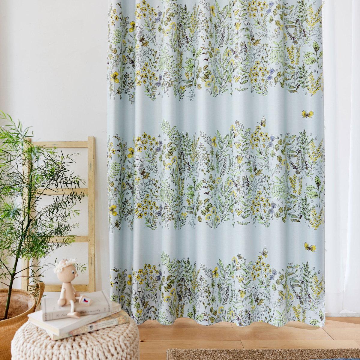 遮光カーテン/ドレープ　MICHIKUSA 100×200cm (1枚入り)