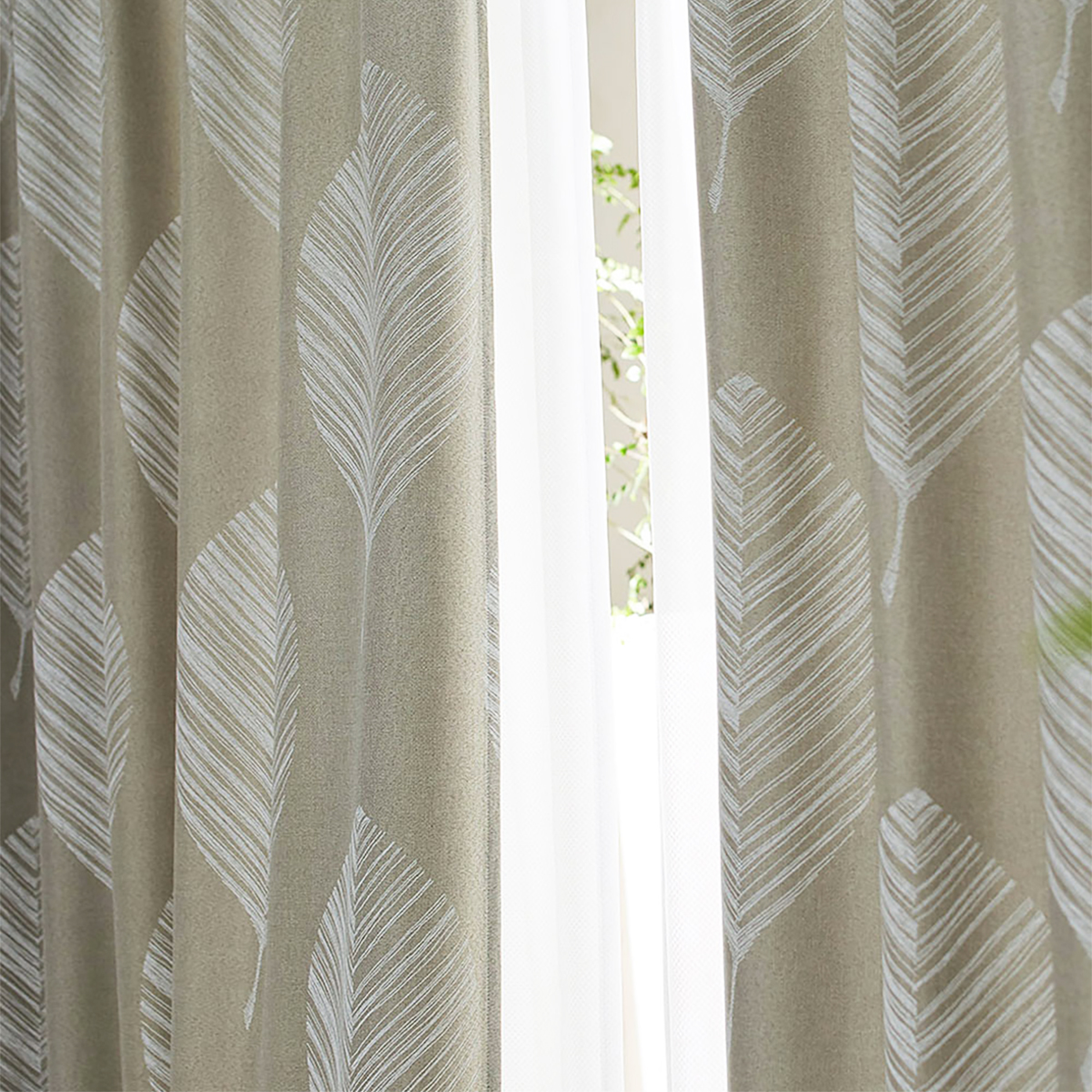 遮光カーテン/ドレープ　LEHTIA 100×135cm (1枚入り)