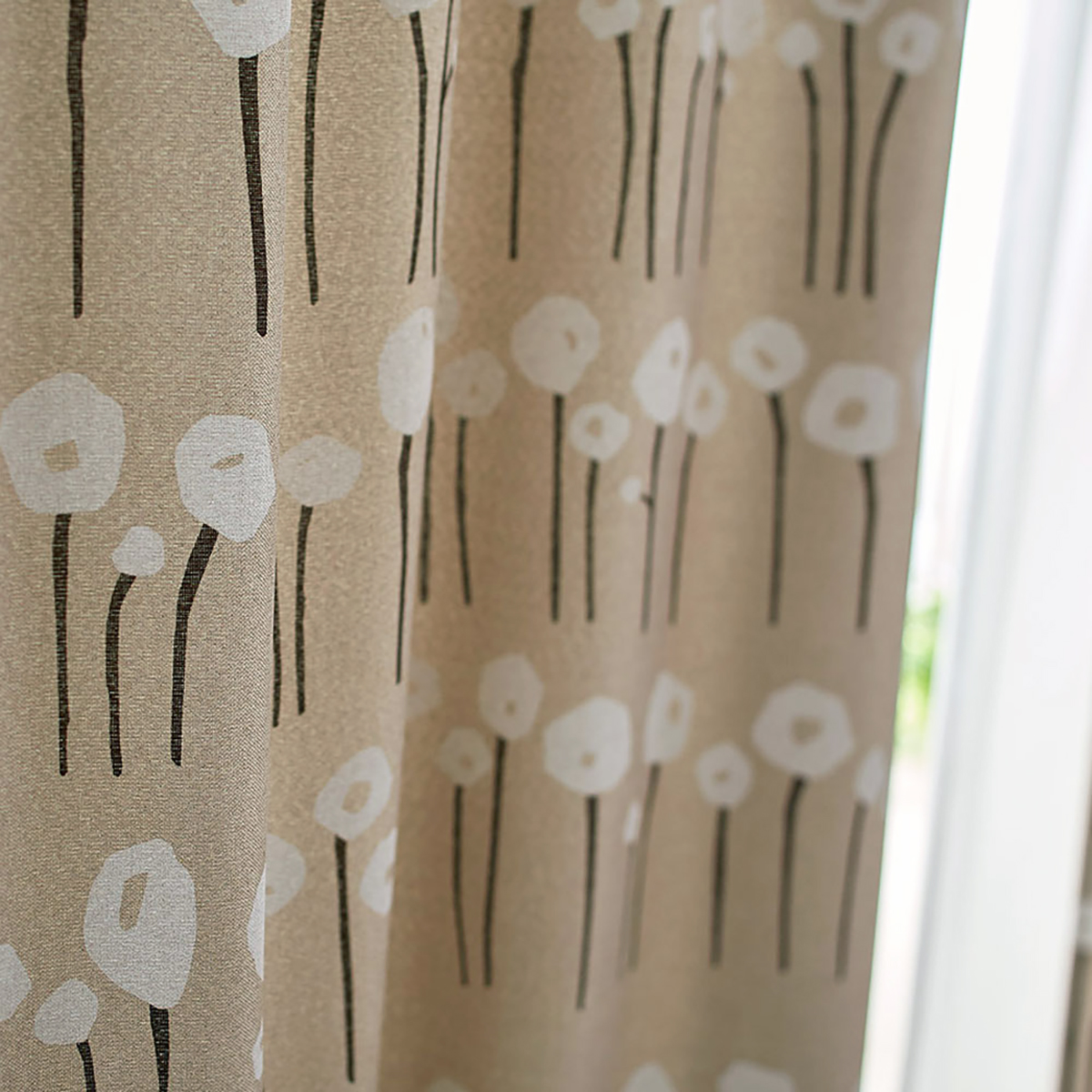 遮光カーテン/ドレープ　HATSUNAGI 100×135cm (1枚入り)