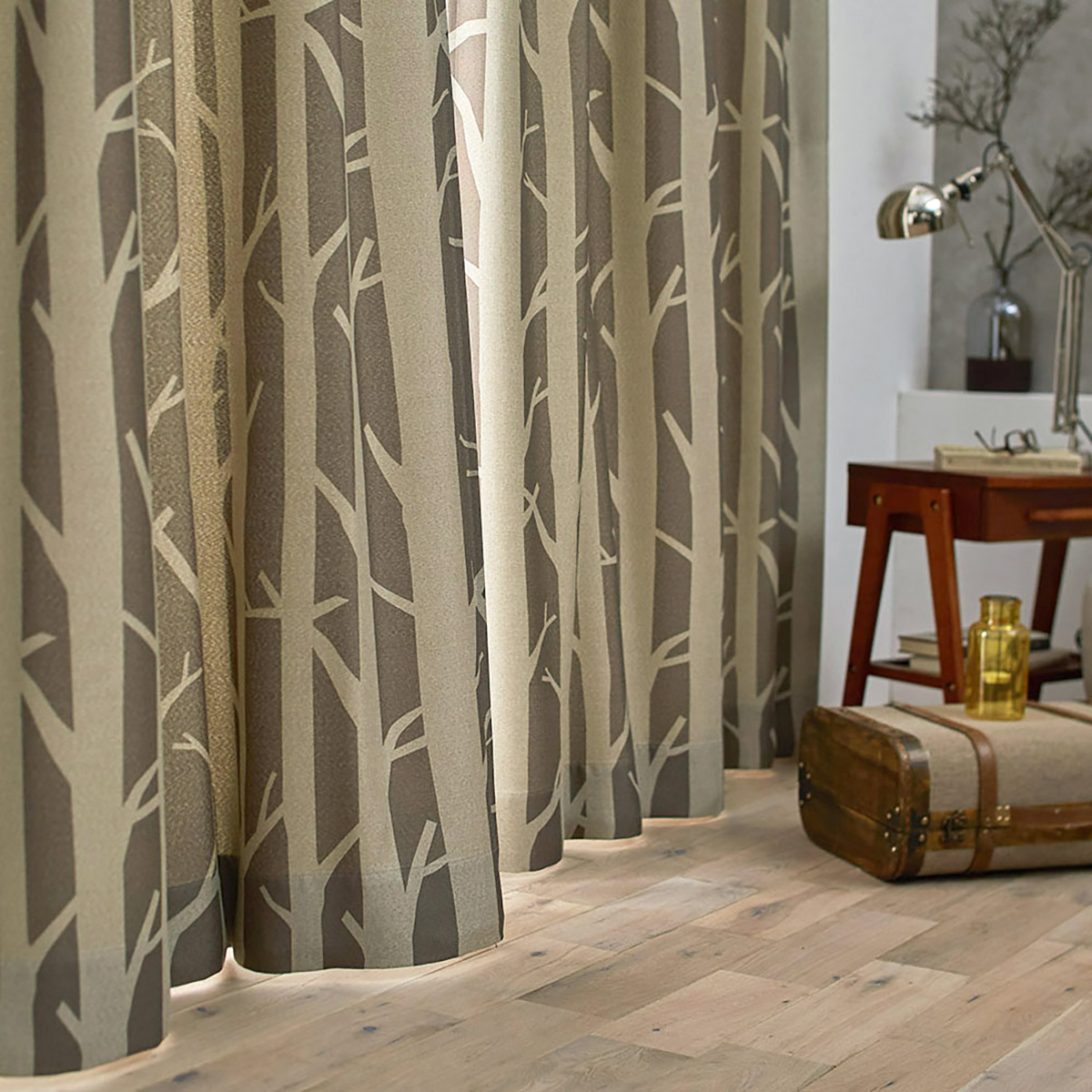 遮光カーテン/ドレープ　SHIRAKABA 100×200cm (1枚入り)