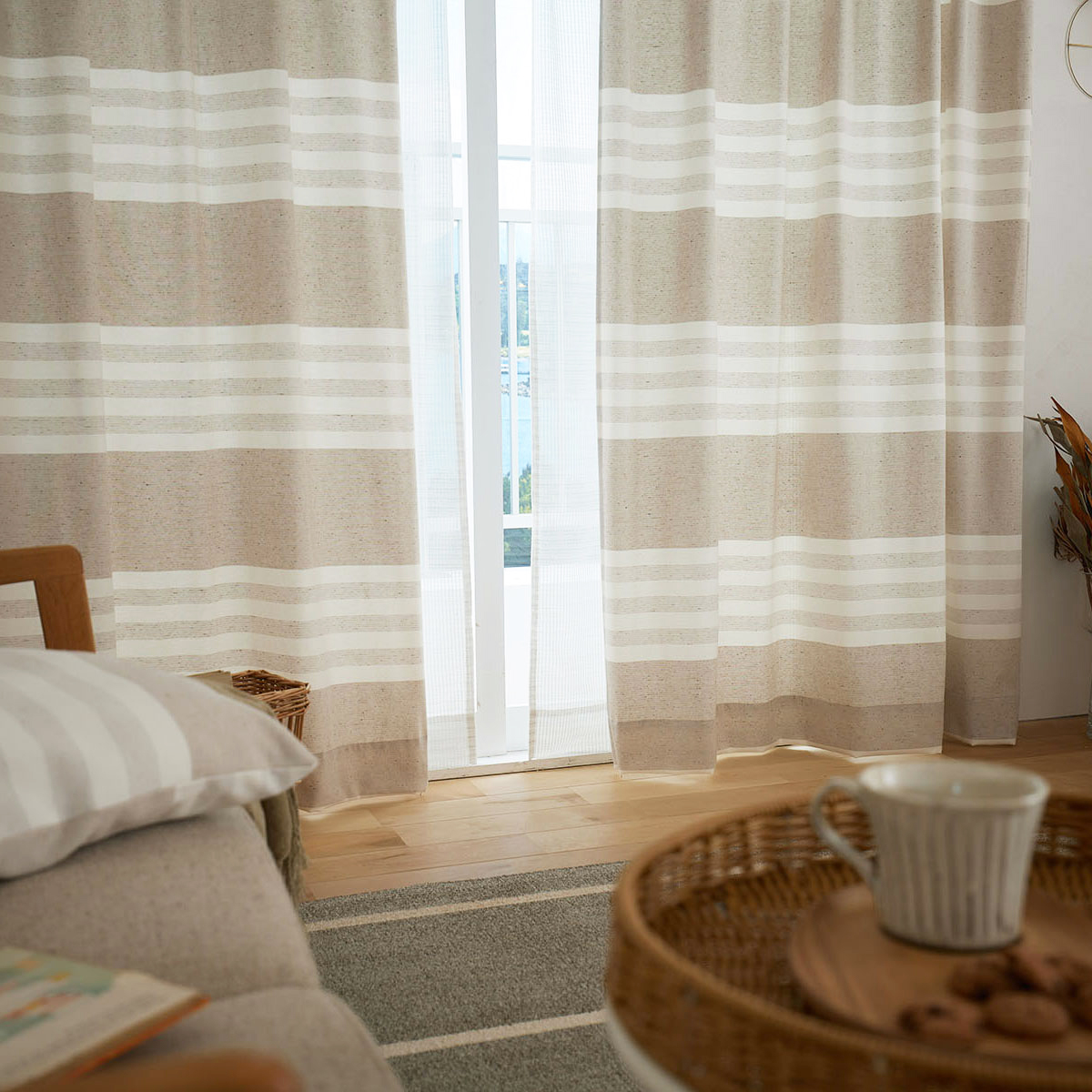 ドレープカーテン　Hardi 100×135cm (1枚入り)