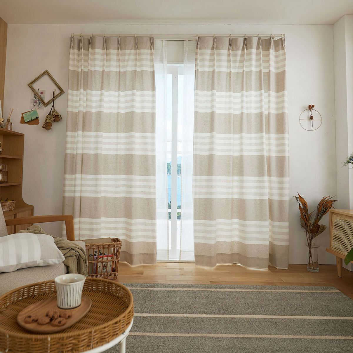 ドレープカーテン　Hardi 100×178cm (1枚入り)