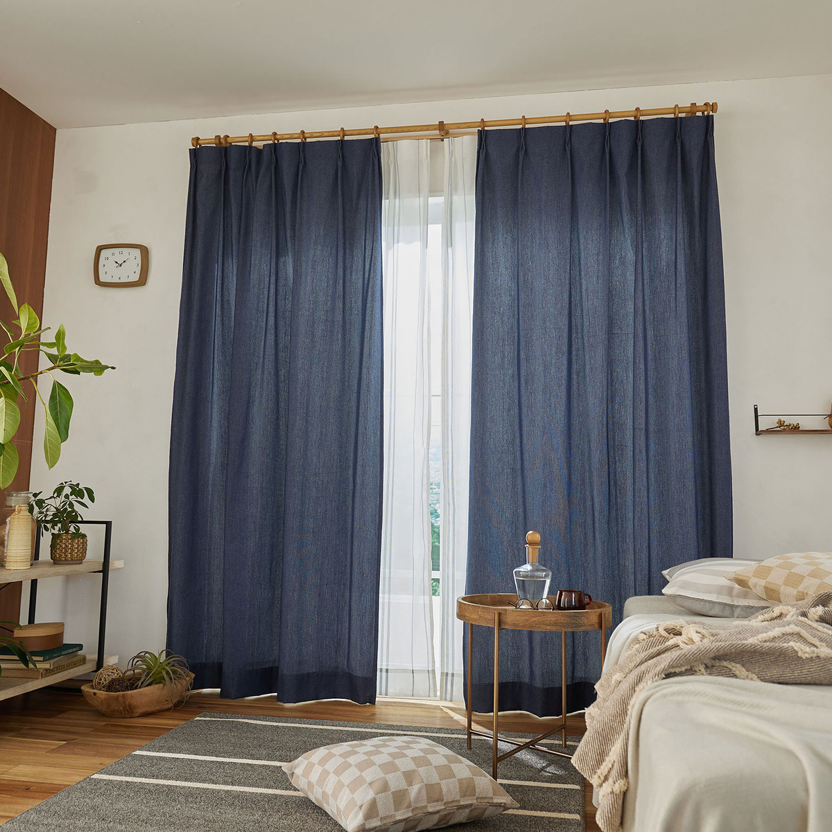 ドレープカーテン　Denimes 100×178cm (1枚入り)
