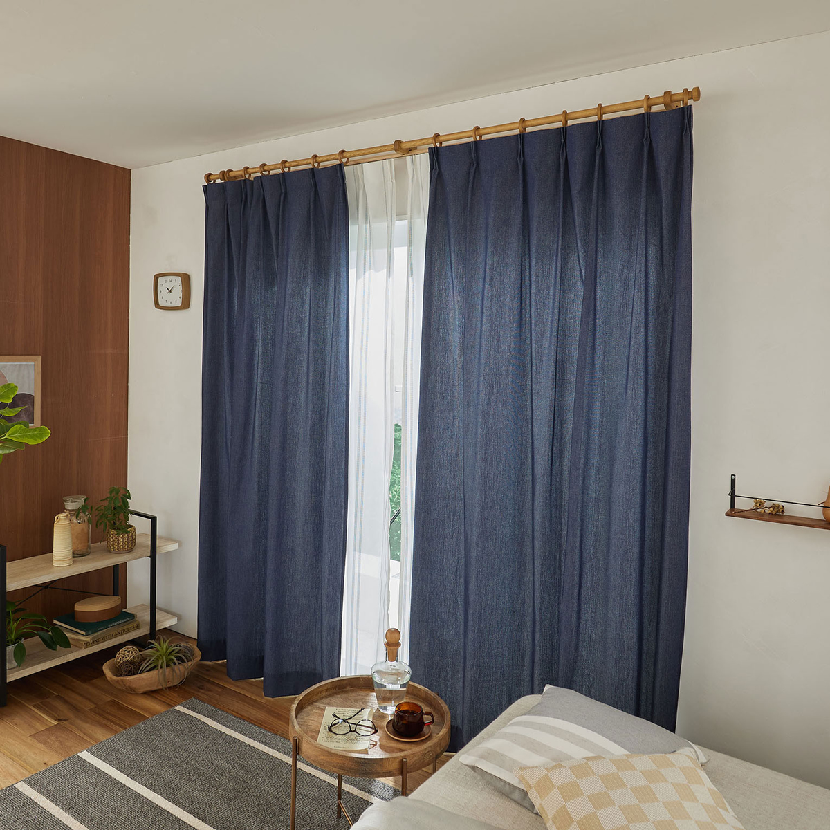ドレープカーテン　Denimes 100×178cm (1枚入り)