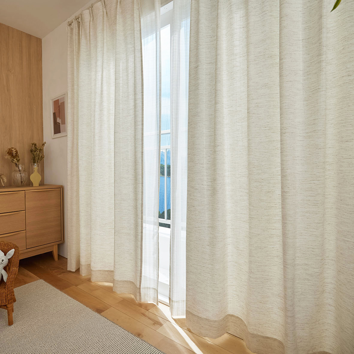 ドレープカーテン　Fin 100×135cm (1枚入り)