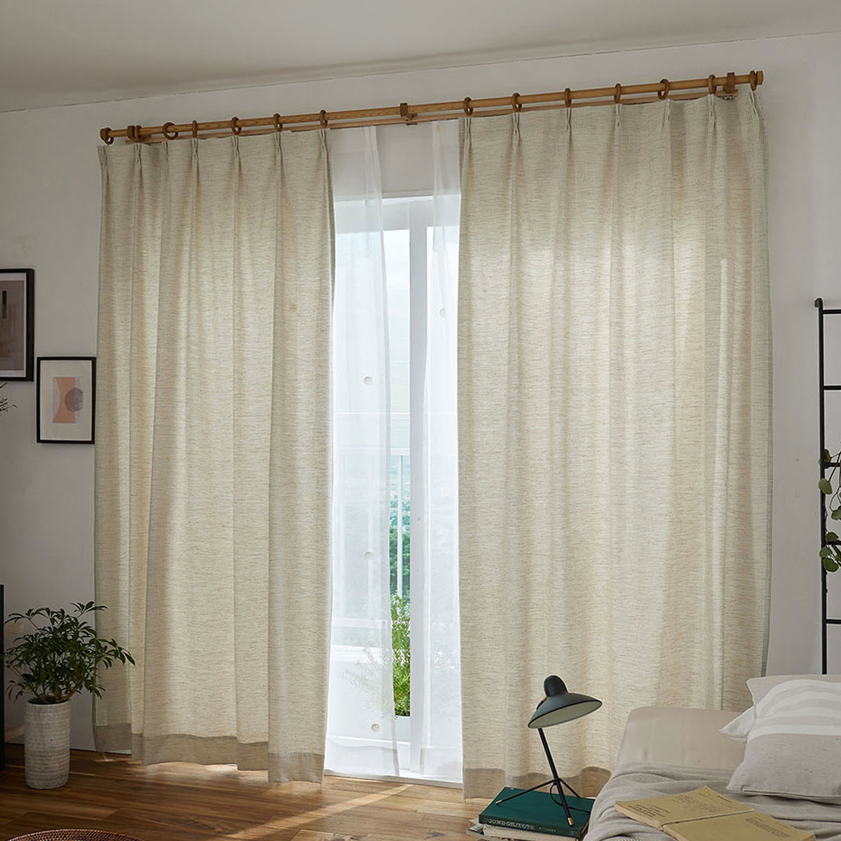 ドレープカーテン　Fin 100×200cm (1枚入り)