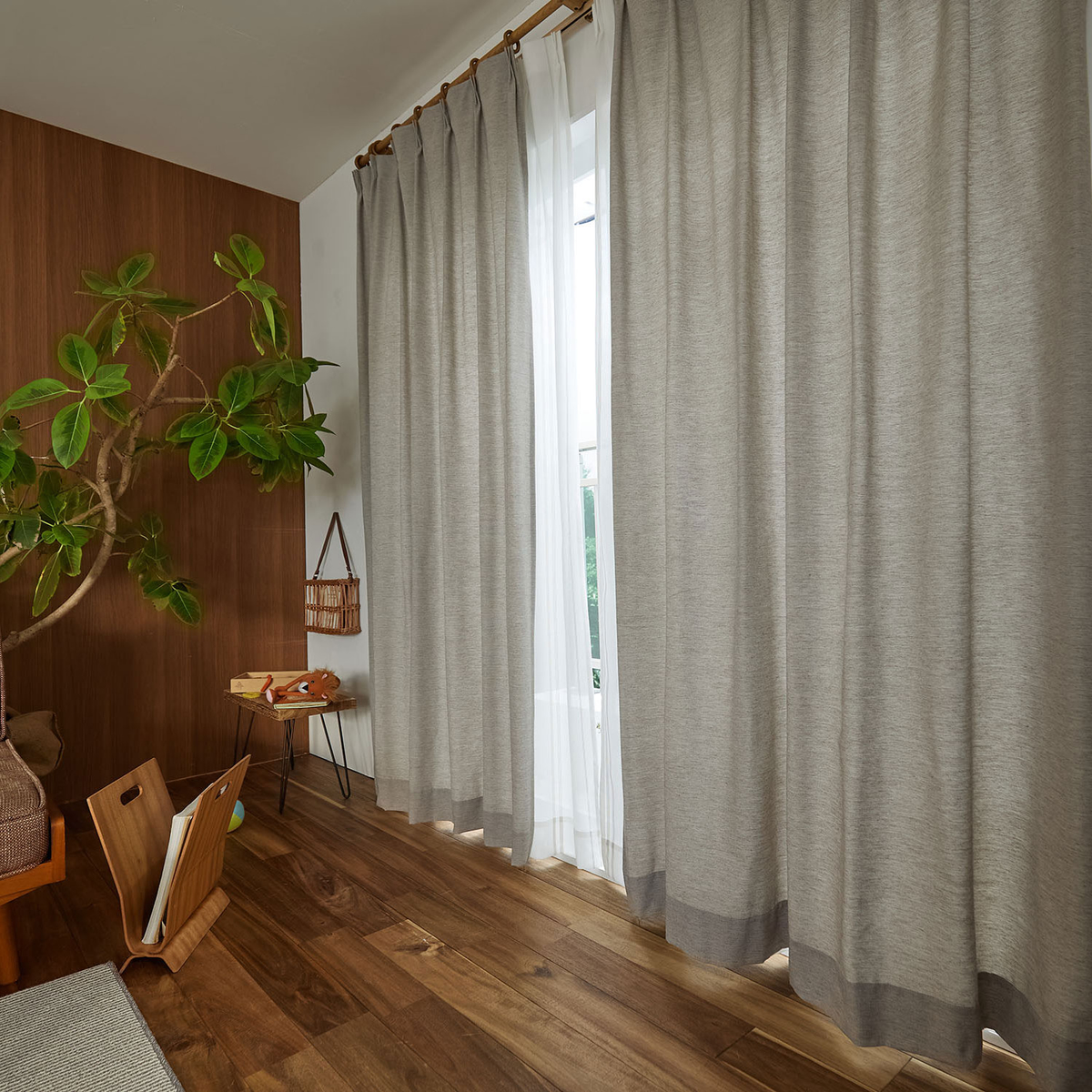 ドレープカーテン　Pin head 100×200cm (1枚入り)