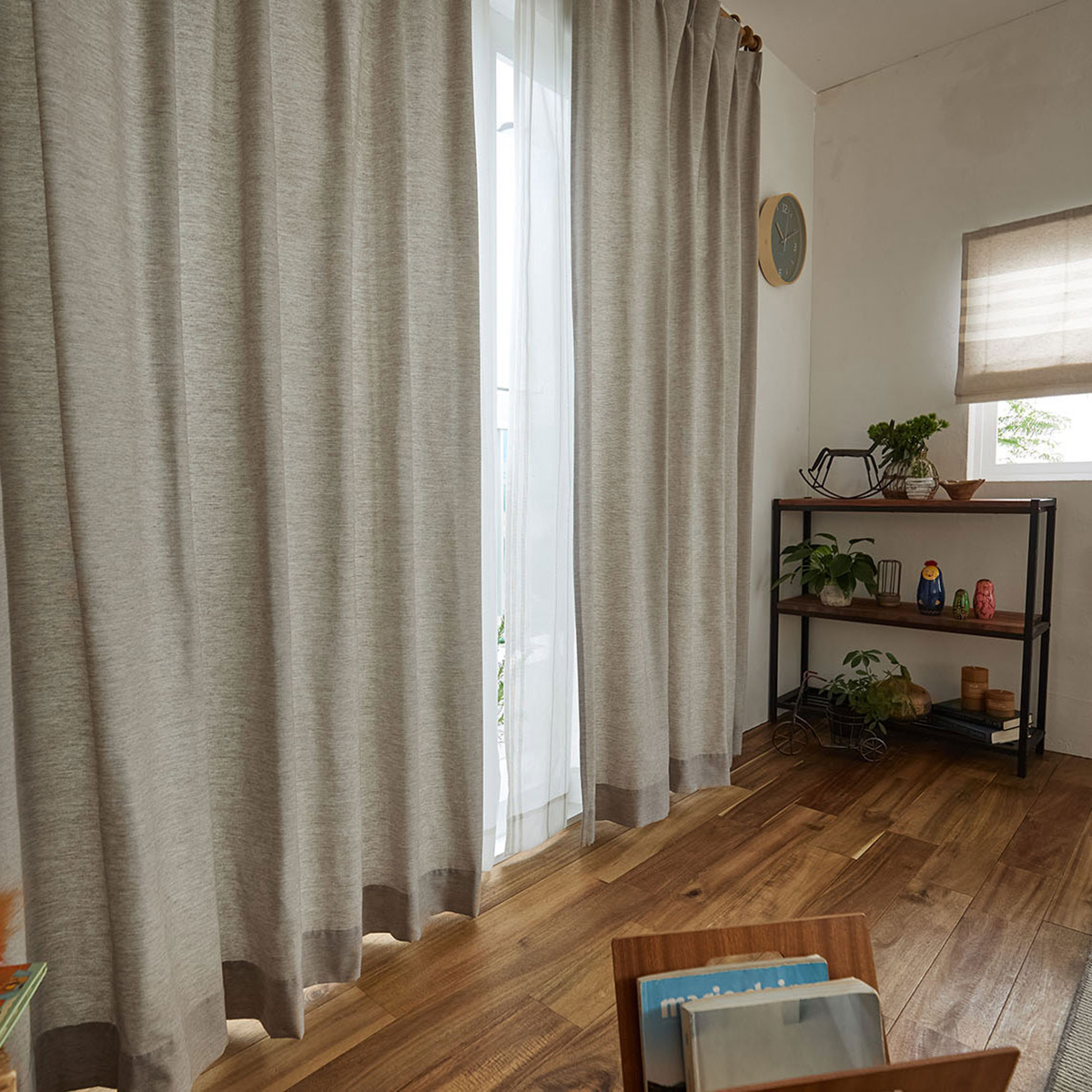 ドレープカーテン　Pin head 100×200cm (1枚入り)