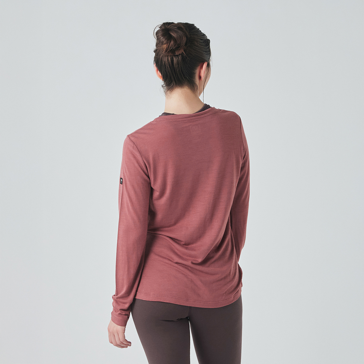 sn] super.natural. W アラベスク ロングスリーブ [フィットネス