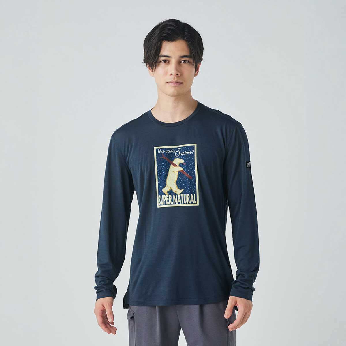 sn] super.natural. M SKIATORE ロングスリーブ [フィットネス