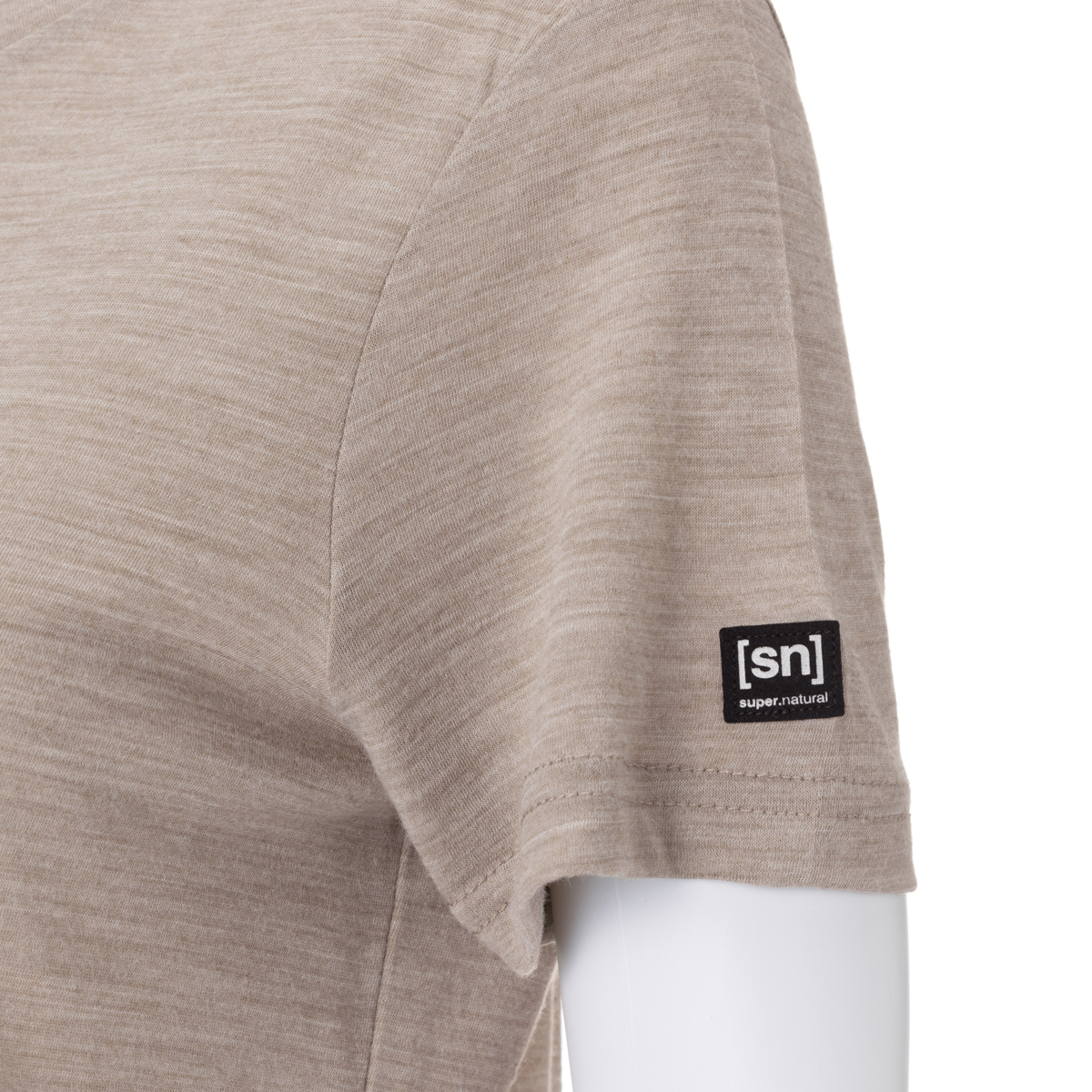 [sn] super.natural. W ジョニー Tシャツ　