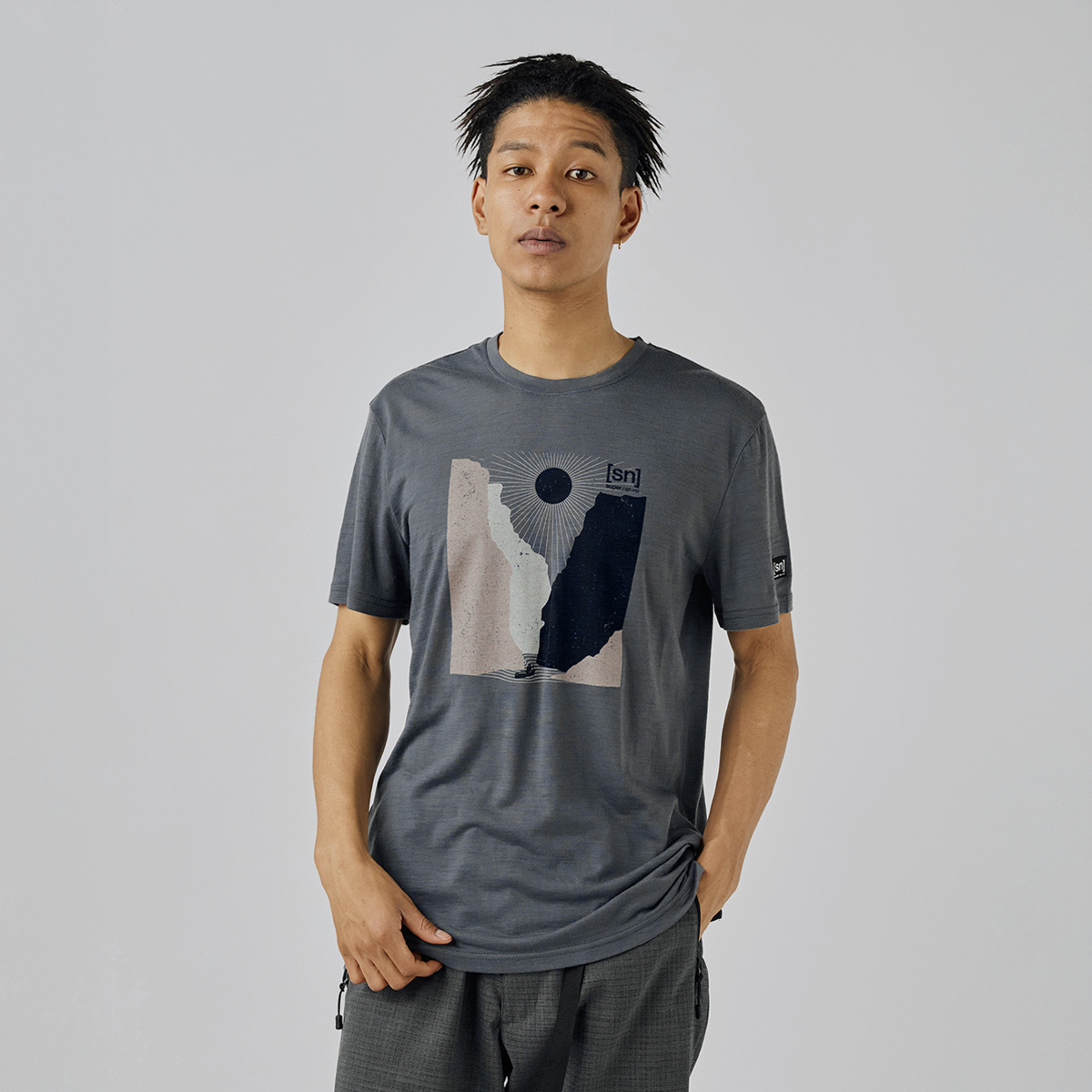 [sn] super.natural. M リオ グランデ Tシャツ　