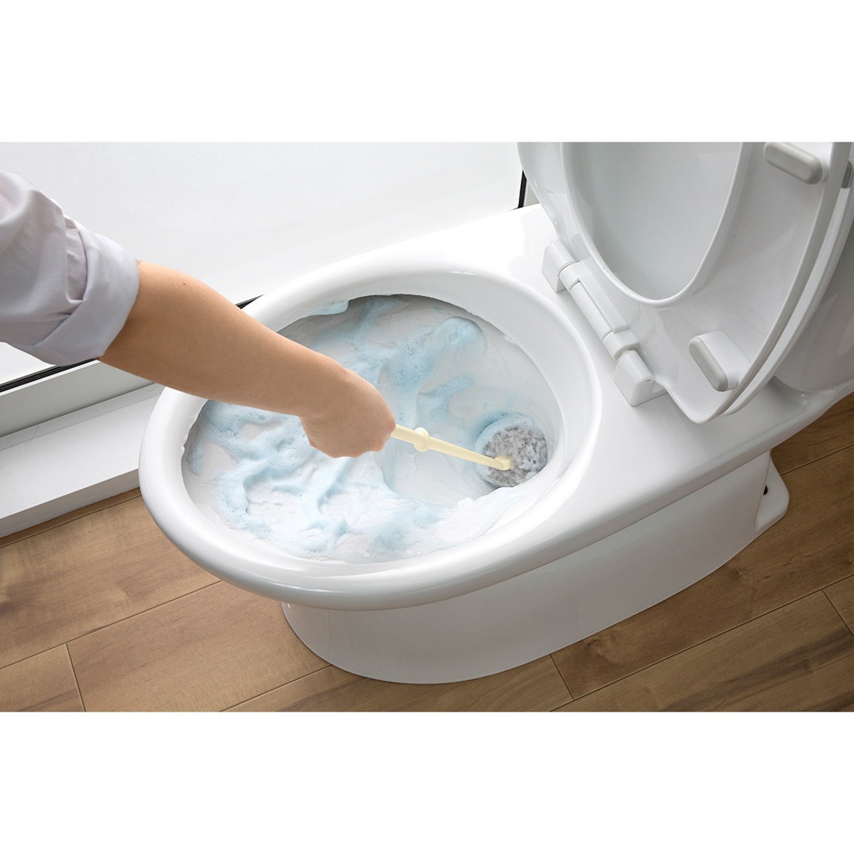 びっくり抗菌トイレクリーナーケース付DX　サトミツ棒