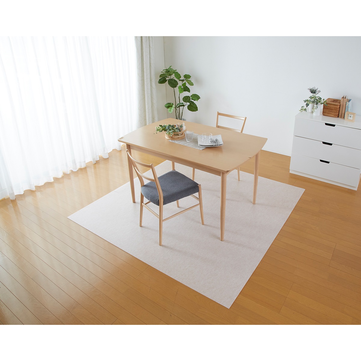 吸着拭けるキッチンマット６０×１８０ｃｍ　無地