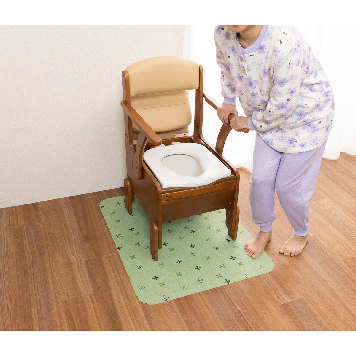 ポータブルトイレマット