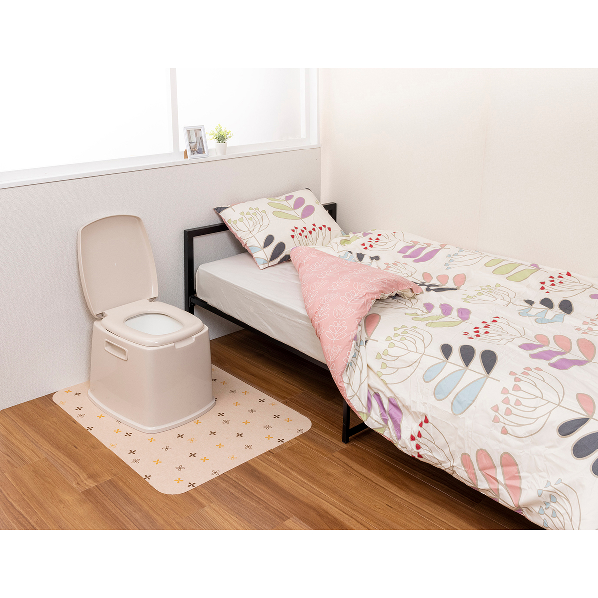 ポータブルトイレマット
