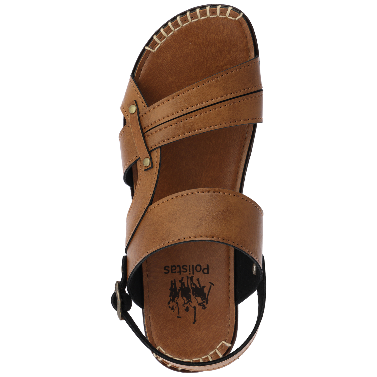 紳士2WAYサンダル　IC-24307-キャメル　LL