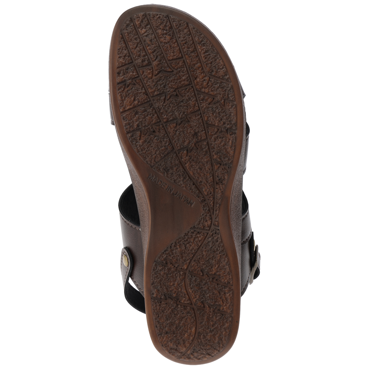 紳士2WAYサンダル　IC-24307-ダークブラウン　S