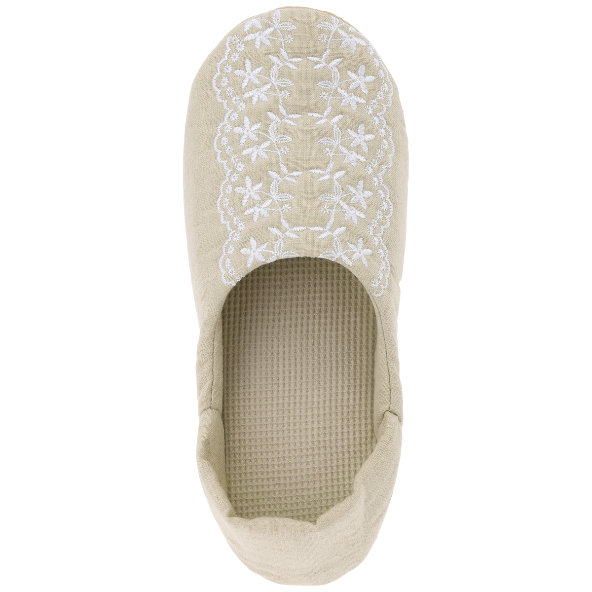 モロッコタイプ　リネンスリッパ　RK-8R-6　M