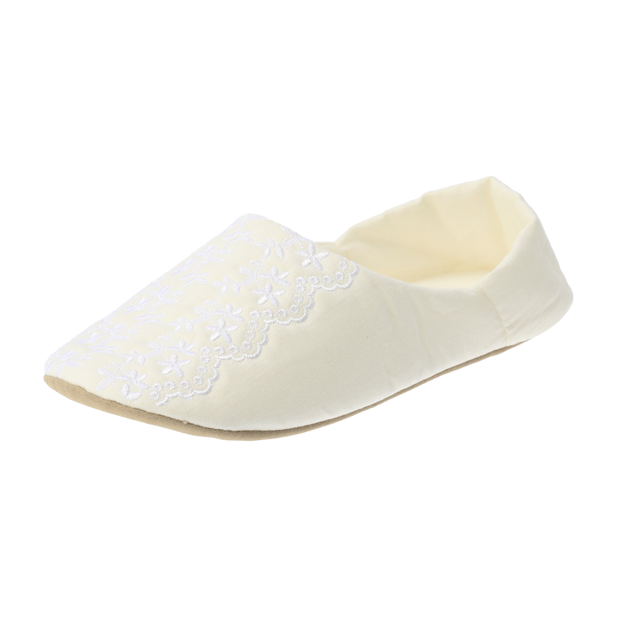 モロッコタイプ　リネンスリッパ　RK-8R-6　M