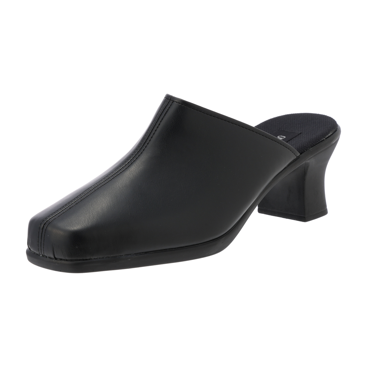 婦人クローズトップオフィスサンダル　IC-3101-ブラック
