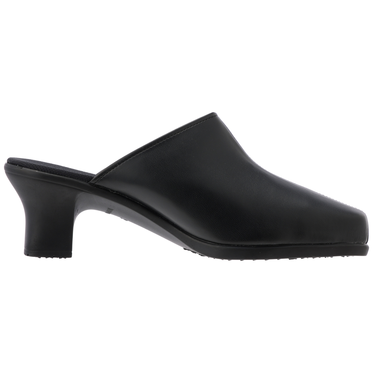 婦人クローズトップオフィスサンダル　IC-3101-ブラック