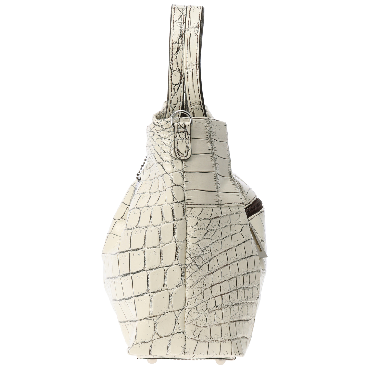 【サンポー】マットクロコダイル ドレープデザイン 2WAYトートバッグ