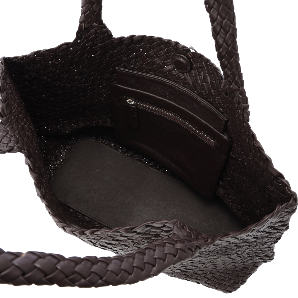 【ブランシェアダ】イタリア製 イントレチャート トートバッグ