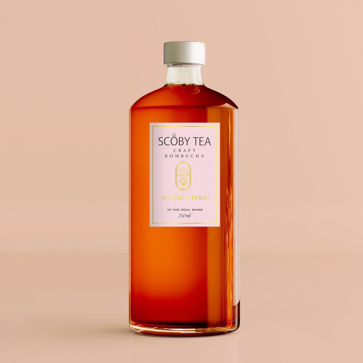 【直送】SCOBY TEA SUNSET ROSE（サンセットローズ） 750ml