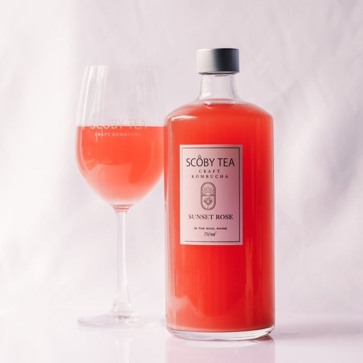 【直送】SCOBY TEA SUNSET ROSE（サンセットローズ） 750ml
