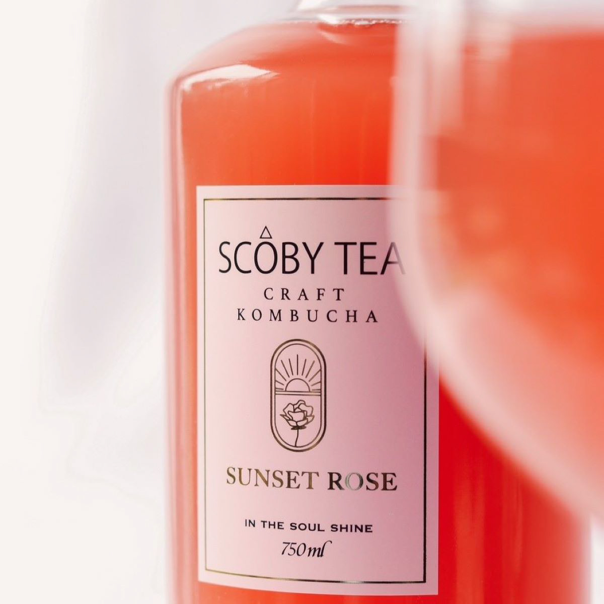 【直送】SCOBY TEA SUNSET ROSE（サンセットローズ） 750ml