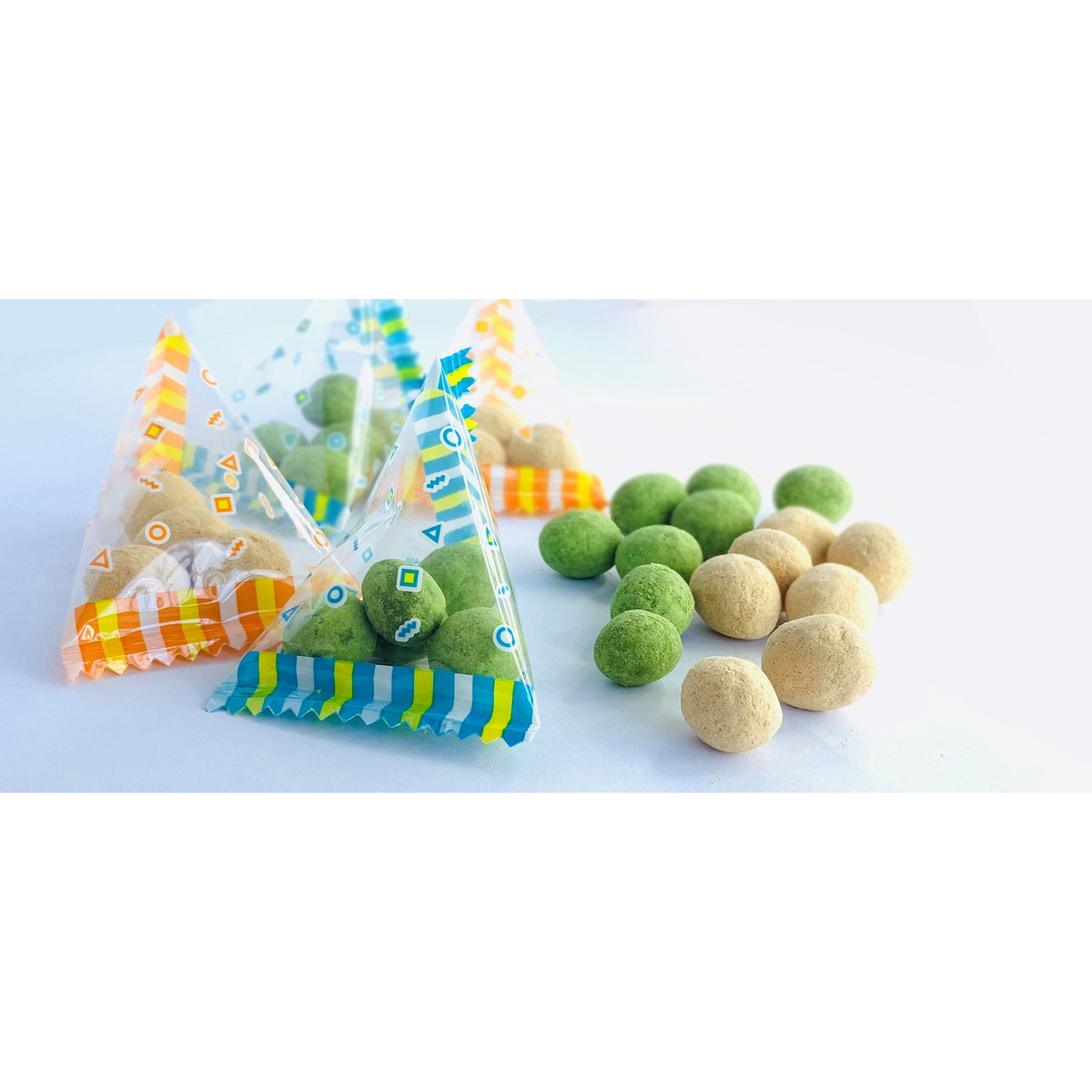 抹茶大豆ときなこ大豆 145g | かぜとゆきオンラインショップ